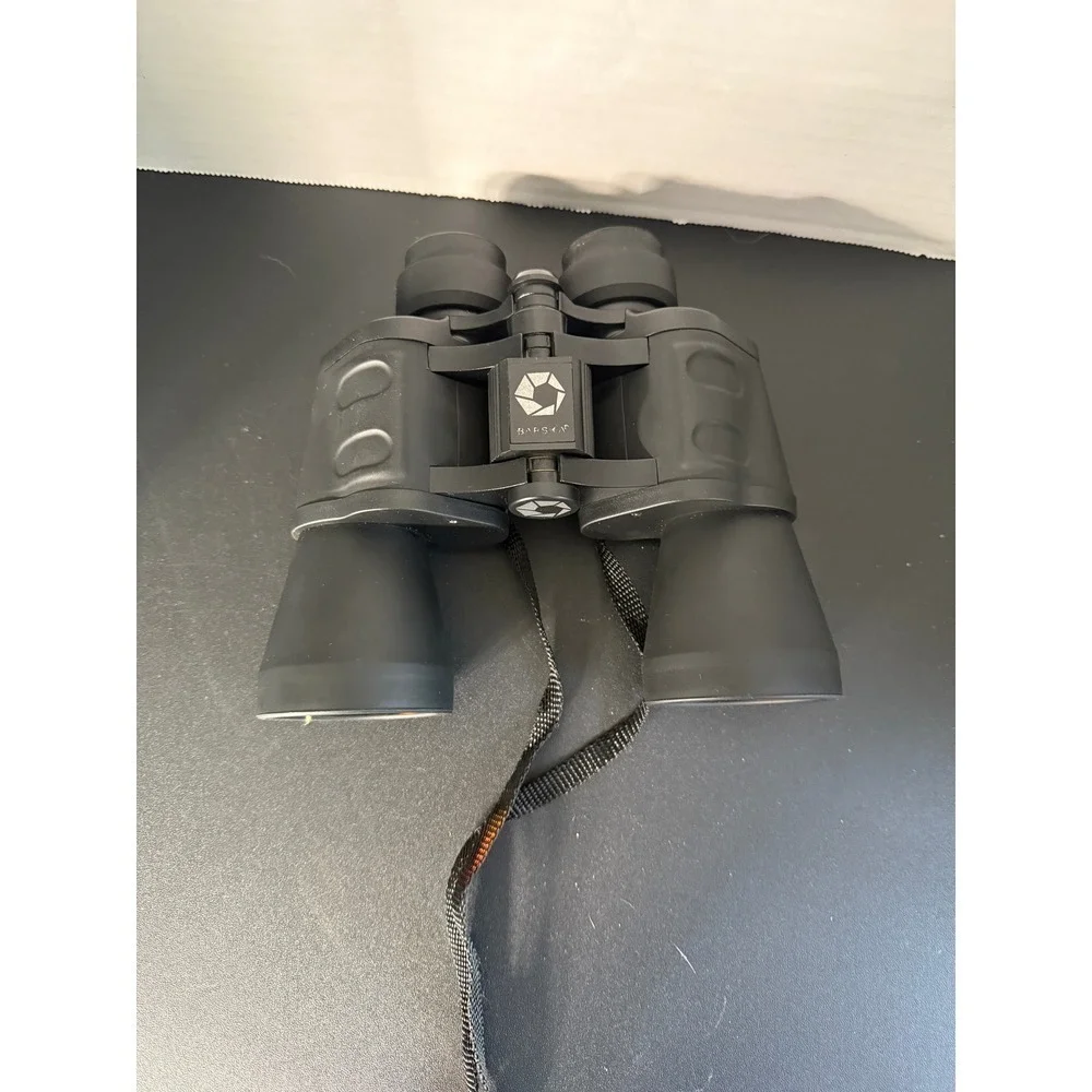 BARSKA 10x50 WA Binoculars Wide Angle Fully Coated Optics‎ 367ft/1000YDS Black